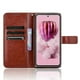 thumbnail image 2 of Funda tipo cartera para teléfono HMD Skyline con textura de caballo loco, de piel sintética, color negro s2024121260, 2 of 5