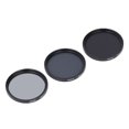 thumbnail image 1 of ND Filters Set, ND2 ND4 ND8 Neutral Density Camera Lens Filter, HD Multi Layer Coating, Anti Scattered Light Anti Scratch Optical Glass, for Camera Lens, 1 of 7