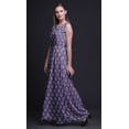 thumbnail image 4 of Bimba Robe de Soirée Sans Manches à Encolure Ronde Imprimée pour Femmes - Moyen, 4 of 5