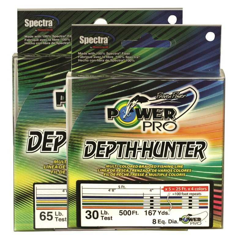 PowerPro Depth Hunter Braided Fishing Line - 333yds