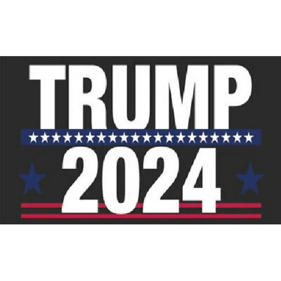 TRUMP 2024 TRUMP IS INNOCENT BLACK Vinyl Decal Bumper Sticker