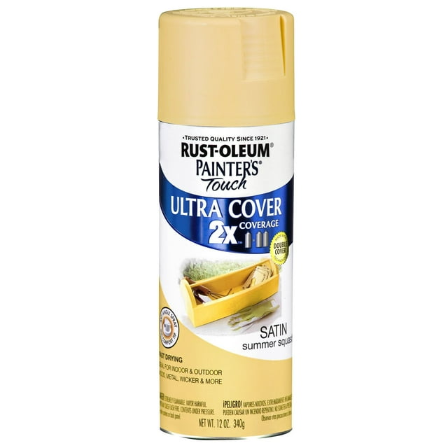 Pintura en aerosol Painter's Touch 2 x 340 ml Satin Summer Squash