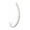 White, variant on Tusa FREE DIVING SNORKEL (Black)