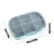 thumbnail image 3 of Caja portátil para medicamentos, segura, impermeable, organizador de medicamentos de viaje, compacta, resistente al agua, ideal para viajes, caja de medicamentos portátil, de metal,, 3 of 9