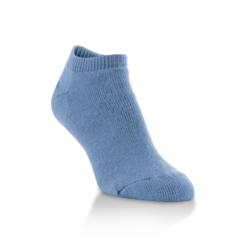 World's Softest Worlds Softest Womens Low Cut Socks 1Pair, L, Dusty