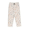 thumbnail image 4 of Xecao Maple Leaves Women's Straight Lounge Pajama Pants: The Epitome of Relaxed Sleepwear, 4 of 9