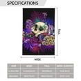 thumbnail image 6 of Sigee Mushrooms and Skull for Live Happy Decorative Small Garden Flag,Double Sided Yard Flags Holiday Garden Flags for All Seasons, 6 of 9