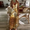 thumbnail image 3 of Boho Vintage Floral Sleeveless Dress Woman Fashion Long Dresses Women's Summer Suit Dress Summer 2025 Women, 3 of 7