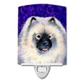 thumbnail image 1 of Carolines Treasures SS8691CNL Keeshond Ceramic Night Light, 1 of 2