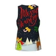 thumbnail image 2 of Rocae Merry Christmas Elk for Men's Workout Tank Top Men's Running Tank Top Dry Fit Athletic Workout Tank TopsLarge, 2 of 9