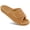 Khaki, variant on Smile Popcorn Orthopedic Slippers for Women Arch Support Slide Slippers Adjustable Open Toe House Shoes, Cheetah Brown