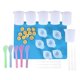 thumbnail image 2 of Tazas de de Silicona Reutilizables Lavables 100 Ml Tazas de Medición para Joyería de Resina Epoxi Líquida Que Fabrica Herramientas de Pegamento 36Piezas Macarena Vasos de resina para mezclar, 2 of 8