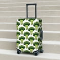 thumbnail image 2 of Lsque Cute Broccoli Printed Luggage Cover, Travel Luggage Protector,Scratch and Dirt Resistant, Fits 18-32 Inch Luggage - X-Large, 2 of 9