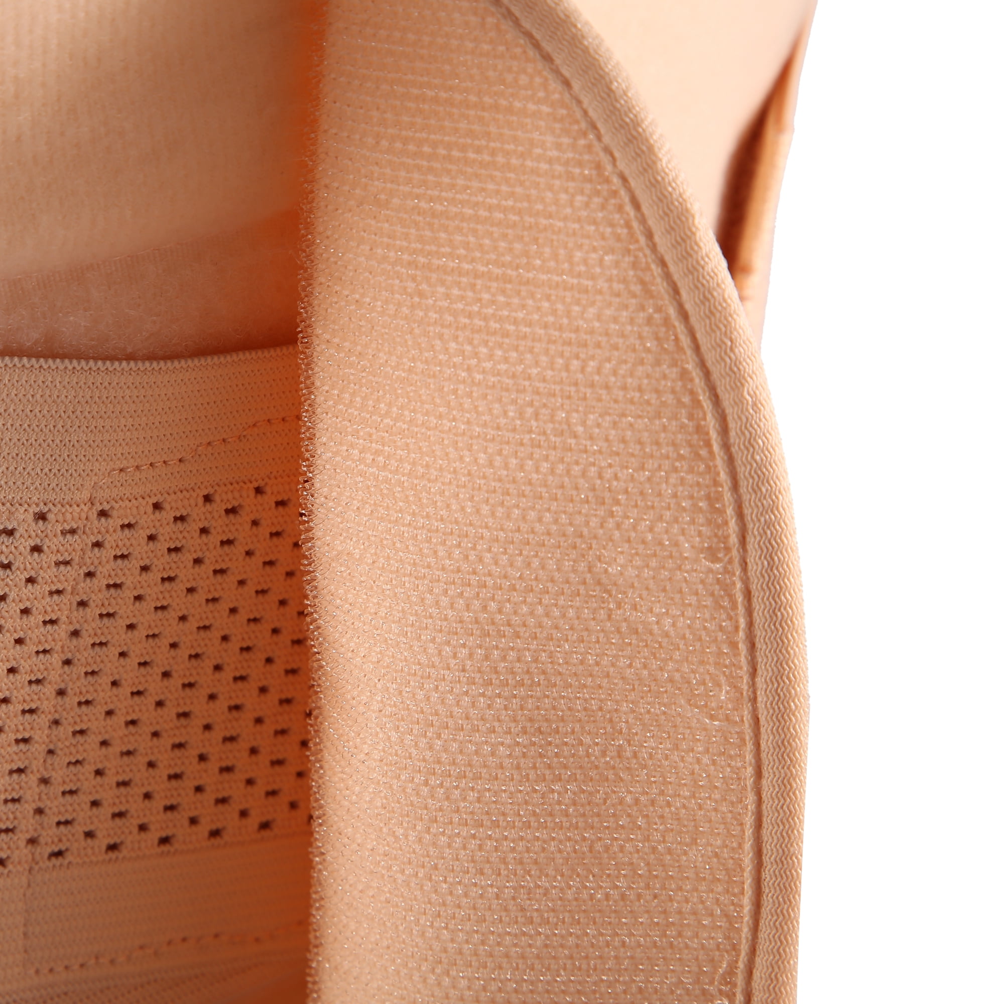 Unique Bargains Men's Abdominal Slim Belt Adjustable Waist Tummy Control Belt Beige XXL