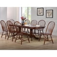 thumbnail image 4 of Pemberly Row Windsor Solid Wood Dining Chairs in Chestnut (Set of 2), 4 of 5