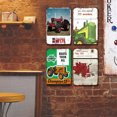 thumbnail image 3 of Letrero para Maquinaria Metal Pintura Hierro Rectangular Arte La Pared 20x30cm 4 Uds., 3 of 9
