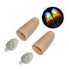 lzndeal 2Pcs Party Light Up Glow Thumbs Light Led Flashing Fingers Light Magic Trick Props New