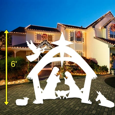 - Giant Outdoor Nativity Scene