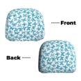 thumbnail image 3 of Headrest Covers for Cars Accessories Interior for Women Men 2Pcs - Hand drawn butterflies_A Head Rest Cover for Car Decorations, Car Headrest Cover for Car Decor Interior, 3 of 8