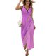 thumbnail image 1 of Vestido Largo Sin Mangas Para Mujer, Marble Traje Informal Para Cumpleaños, Verano, 1 of 5