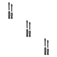 thumbnail image 2 of QualitChoice GREENER Screwdriver Drill Bit Set Alloy Steel Handle Anti- for slip Bits High Precision Portable Screw Driver Hand Tool 65/70mm 2PCS 3Set, 2 of 6