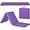 Purple, variant on 6' x 2' Tri-Fold Portable Folding Exercise Gym Mat Extra Thick Foam Gymnastics Mat Aerobics Yoga Martial Arts MMA Stretching Core Workouts w/Carrying Handle