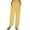 Yellow, variant on qILAKOG Women's Relaxed Straight Leg Pant Business Casual Pants Work Women's Fashion Casual Spring And Summer Solid Color Loose Full Length Pants Beige L