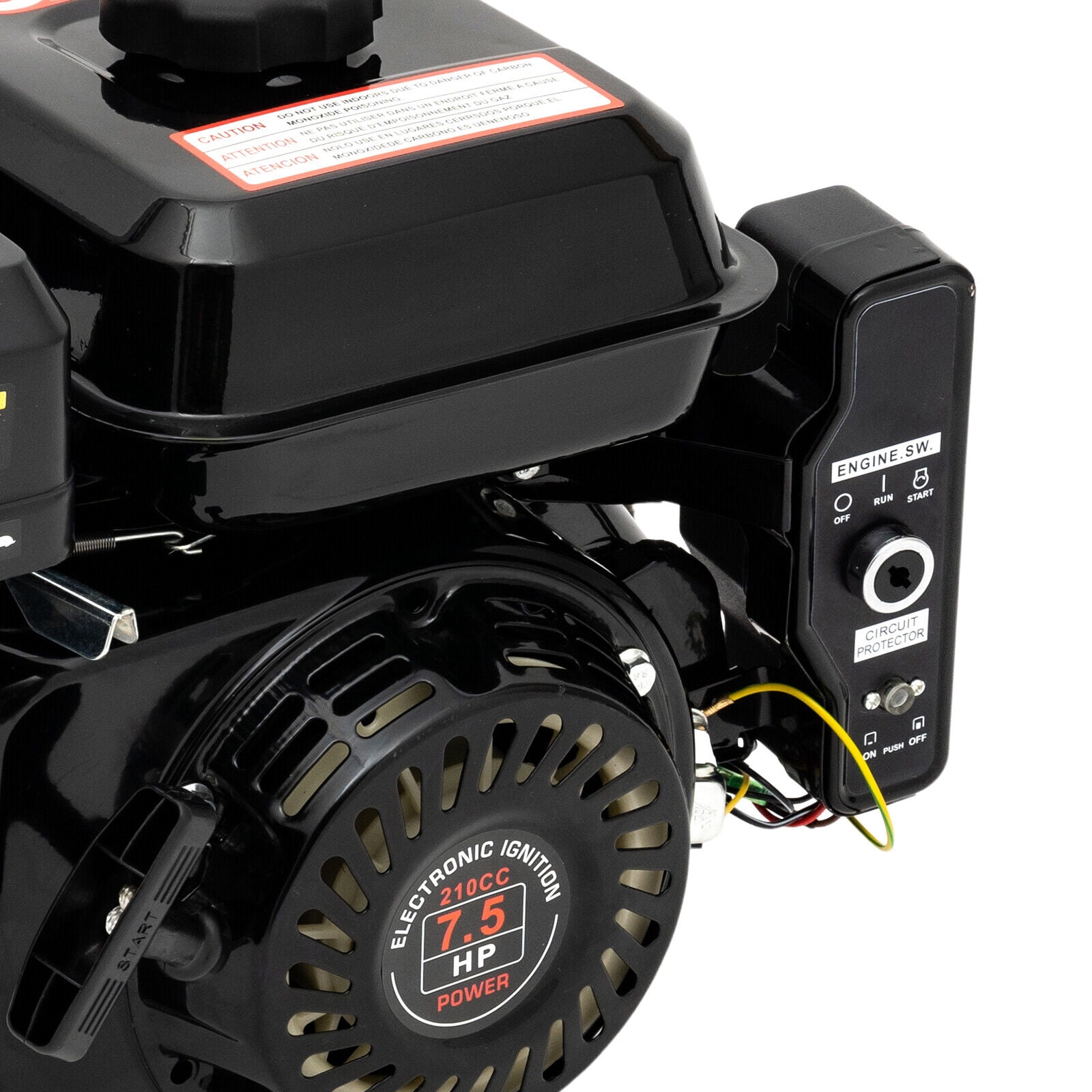 7.5HP 4-Stroke 212CC Electric Start OHV Gasoline Engine Go Kart Gas Engine Motor