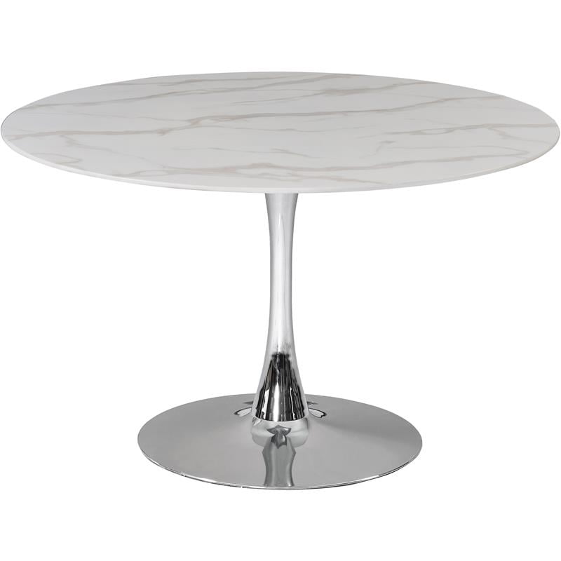 Meridian Furniture Tulip 48 Round Faux, 48 Round Table Base