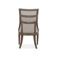 thumbnail image 6 of Magnussen Home Lancaster Dovetail Grey Upholstered Arm Chair Two Pack, 6 of 11