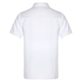 thumbnail image 4 of TiaoBug Short/Long Sleeve Chef Jacket for Men Women Summer Chef Coat for Kitchen Canteen Restaurant White L, 4 of 7