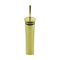 Tall Waterfall Faucet Bathroom Sink Tap Heavy Cast Brass Gold PVD Round | Renovators Supply