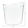 thumbnail image 5 of Clear Plastic Ice Bucket with Handles, by Way To Celebrate, 5 of 5