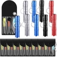 thumbnail image 2 of HSAPOW-16 Pcs Mini Screwdriver Keychains LED Flashlights Keychain Set Adult Pinata Stuffers Father's Day Neighbor Gifts for Men, Tool Party Favors No Batteries Included, 2 of 4