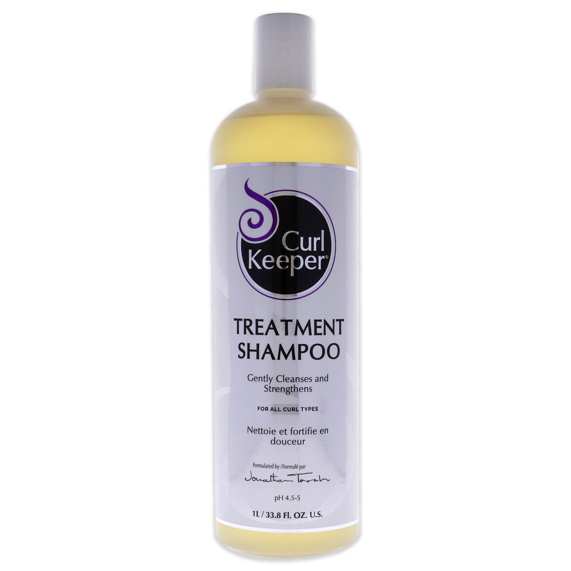Curl Keeper Treatment Shampoo Gently Cleanses and Strengthens, 33.8 oz