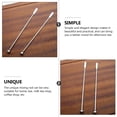 thumbnail image 3 of 10pcs Stainless Steel Coffee Beverage Stirrer Party Drink Swizzle Sticks, 3 of 6