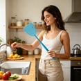 thumbnail image 6 of Fly Swatter,Mata Moscas,Heavy Duty Fly Swatter,Blue Plastic Fly Swatter Long Handle, Strong Flexible Manual Fly Swatter Tool, Lightweight Pest Control Swatter For Indoor Outdoor Home Kitchen Use, 6 of 6