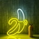 thumbnail image 3 of Letreros de neón de plátano Luces de neón LED Luces decorativas de pared Luces de neón para pared de habitación Dormitorio de niños, 3 of 6