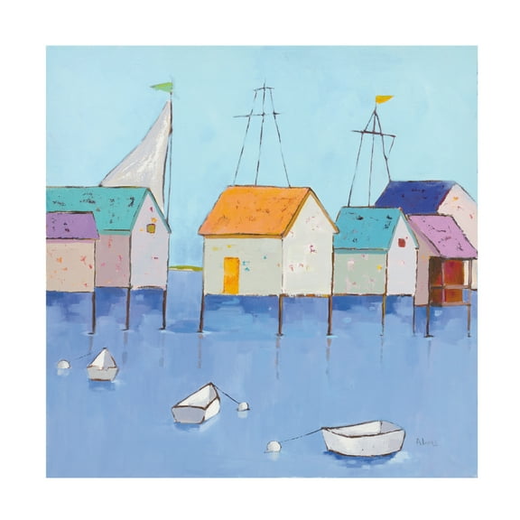 Phyllis Adams 'Egret II' Canvas Art