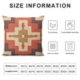 thumbnail image 5 of COMIO  Set of Kilim Cushion Cover Jute Ethnic Pillow Boho Hand Shams Hippie Indian Throw Art, 5 of 5