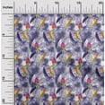 thumbnail image 2 of oneOone Polyester Spandex Violet Fabric Tropical Leaf Sewing Craft Projects Fabric Prints By Yard 56 Inch Wide, 2 of 5