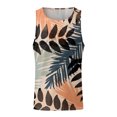 thumbnail image 4 of Mens Summer Surf Beach Tank Top Large Size Casual Breathable Sleeveless Top Loose Print Tank Top Man Shirt S, 4 of 5