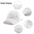 thumbnail image 3 of Gorra de béisbol sólida de primavera y verano para hombres y mujeres, gorra de lengüeta de pato suave negra, 3 of 6