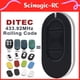 thumbnail image 1 of Mando a distancia para garaje Ditec Entrematic Zen 2/ Zen 4 Gol4 compatible con Zen2w Zen4w Bixlg4 Bixlp2 Bixls2 43392 mhz Abridor de puerta de garaje, 1 of 3