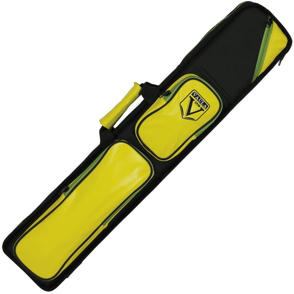 Vaula by Longoni Maracana Billiard Pool Cue Soft Case, Black, 4 x 8