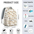 thumbnail image 2 of Abstract Dog Art School Bag with Geometric Patterns, Suitable for Students and Pet Lovers, Durable and Stylish, 2 of 6