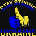 thumbnail image 2 of CafePress - Stay Strong Ukraine Support Ukra Maternity T Shirt - Maternity Dark T-Shirt, 2 of 3