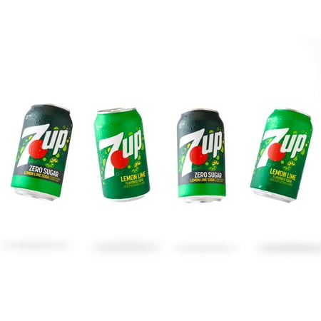 7UP Caffeine Free Lemon Lime Soda Pop, 12 fl oz, 24 Pack Cans