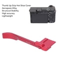 thumbnail image 4 of Camera Thumb Handle, Aluminum Alloy Foldable Camera Hot Shoe Thumb Support for  A6700, with Ergonomic Design, Dust , Compatible Model: A6700, 4 of 7