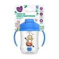 thumbnail image 1 of Gobelet d'apprentissage avec paille lestee de Parent’s Choice, 270 ml, 6 mois+, Bleu, 1 of 6